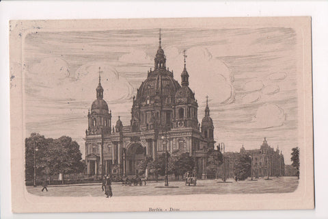 Foreign postcard - BERLIN, Germany - Dom - @1913 Stengel card - MB0575
