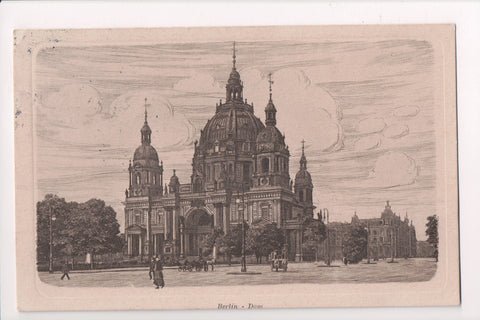 Foreign postcard - Berlin, Germany - Dom - @1913 Stengel card - MB0575