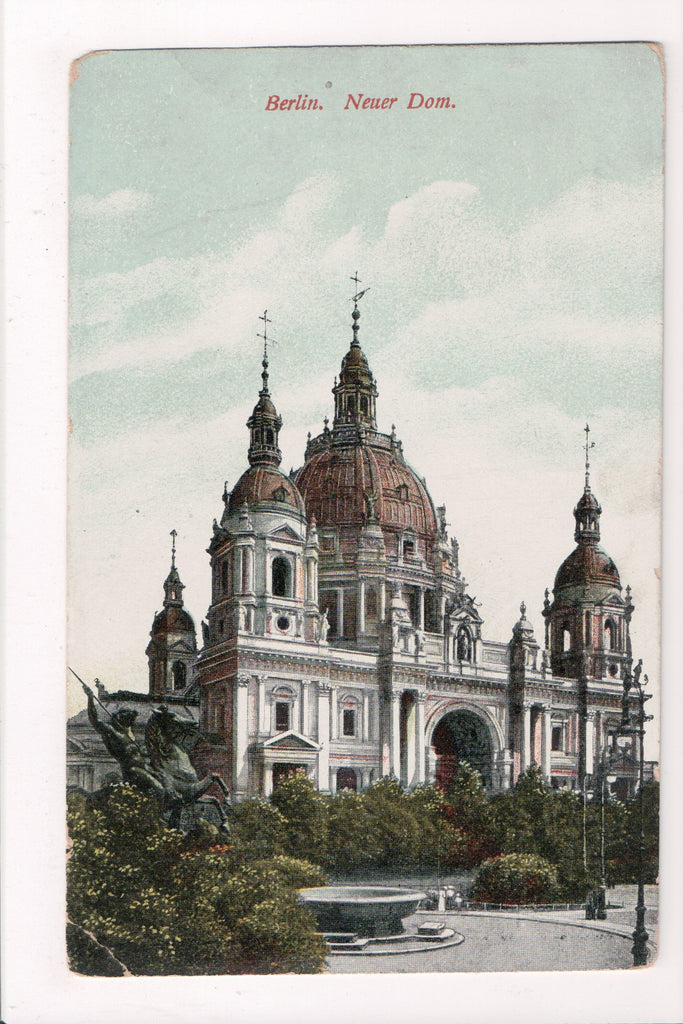Foreign postcard - BERLIN, Germany - Neuer Dom - SL2380