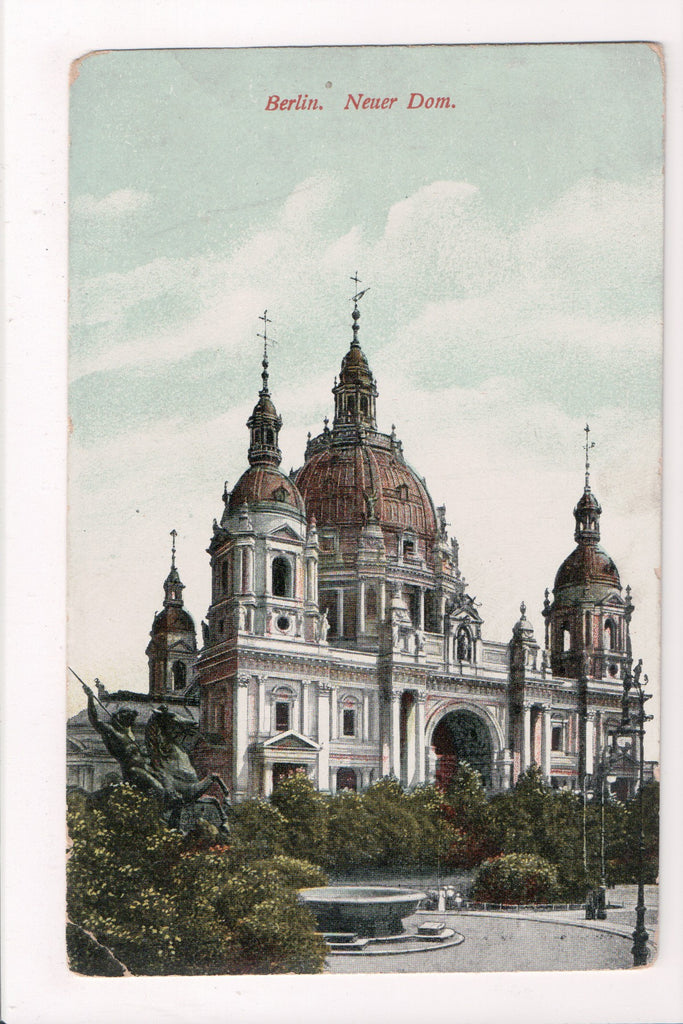 Foreign postcard - Berlin, Germany - Neuer Dom - SL2380