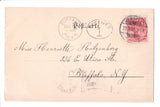 Foreign postcard - HERSFELD, Germany - Gruss aus from 1901 - w04744