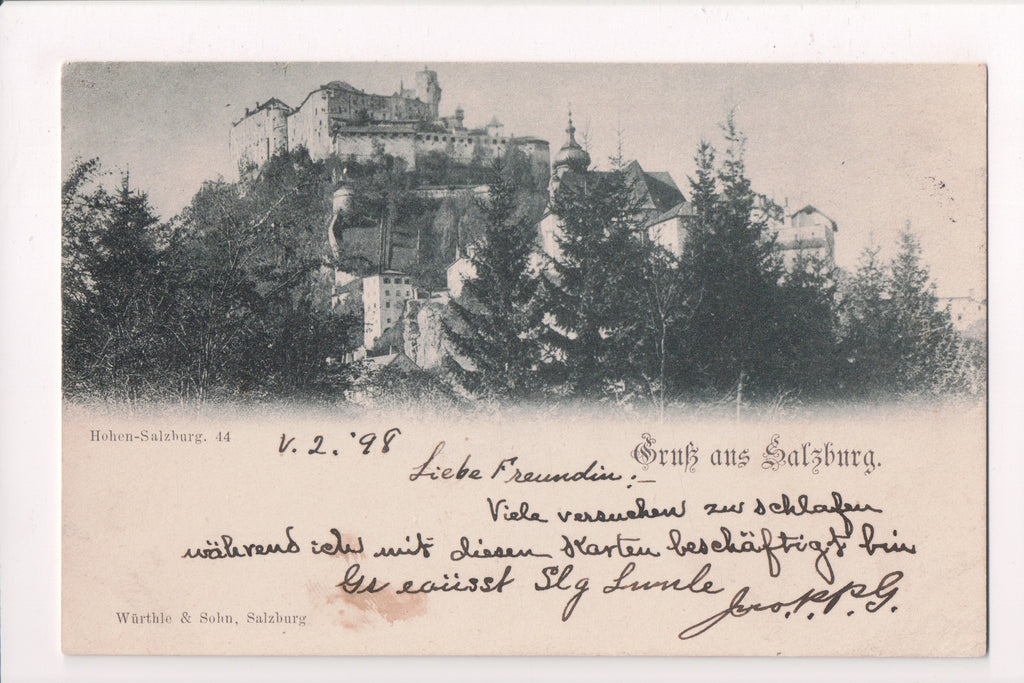 Foreign postcard - Salzburg, Austria - Grutz aus / greeting from - w04750