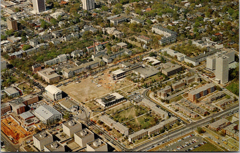 SC, COLUMBIA - Bird Eye View of University of SC postcard - H04028