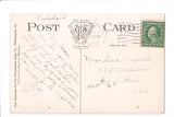 PA, Sunbury - Market St, J G Yarnell sign, 1916 postcard - H04113