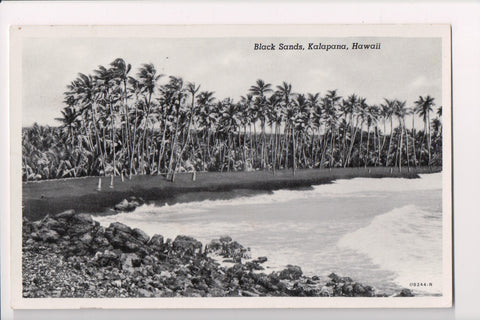 HI, Kalapana - Black Sands Beach (original SOLD) - w01825