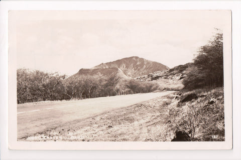 HI, Oahu - Koko Crater - @1949 RPPC postcard - B17029