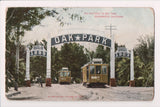 CA, SACRAMENTO - Oak Park Entrance - 1889-1903 - postcard - I03247