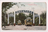 CA, Sacramento - Oak Park Entrance - 1889-1903 - postcard - I03247