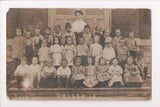IA, BUSSEY - Class Photo of kids w/teacher, some bare foot (original SOLD) C17680