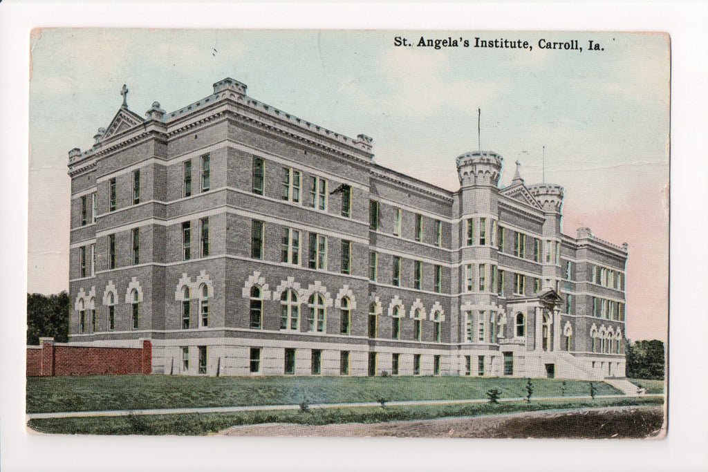 IA, Carroll - St Angelas Institute postcard - J04011