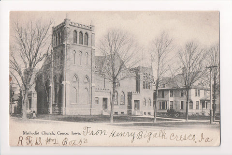 IA, Cresco - Mehtodist Church postcard - C08113