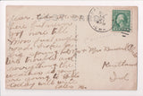 IA, CALLENDER - Street Scene incl school?, Garage, sign (original SOLD) NL0223