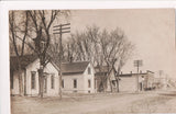IA, CALLENDER - Street Scene incl school?, Garage, sign (original SOLD) NL0223