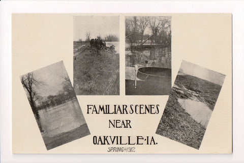 IA, Oakville - Familiar Scenes in Spring 1912 - B04276