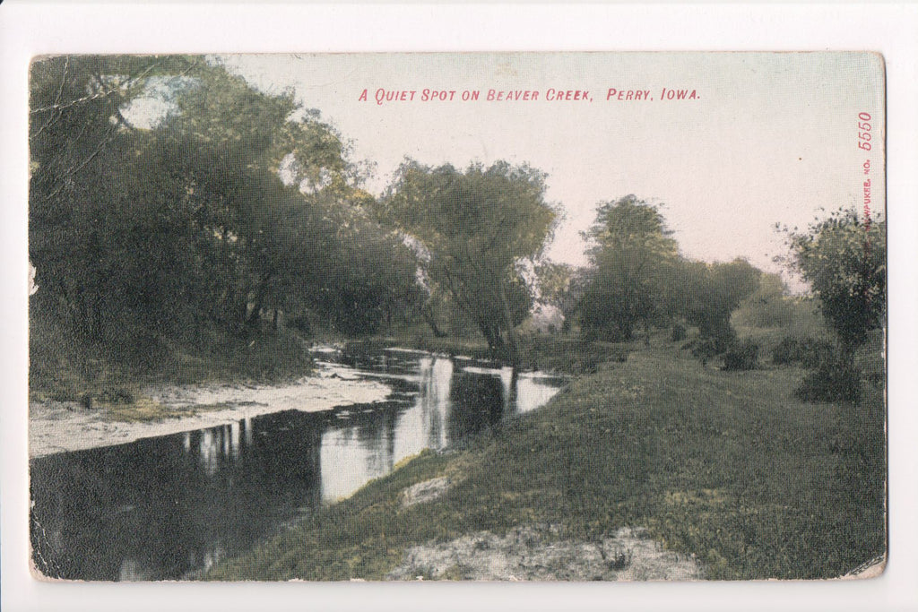 IA, Perry - Beaver Creek, a quiet spot - w03334