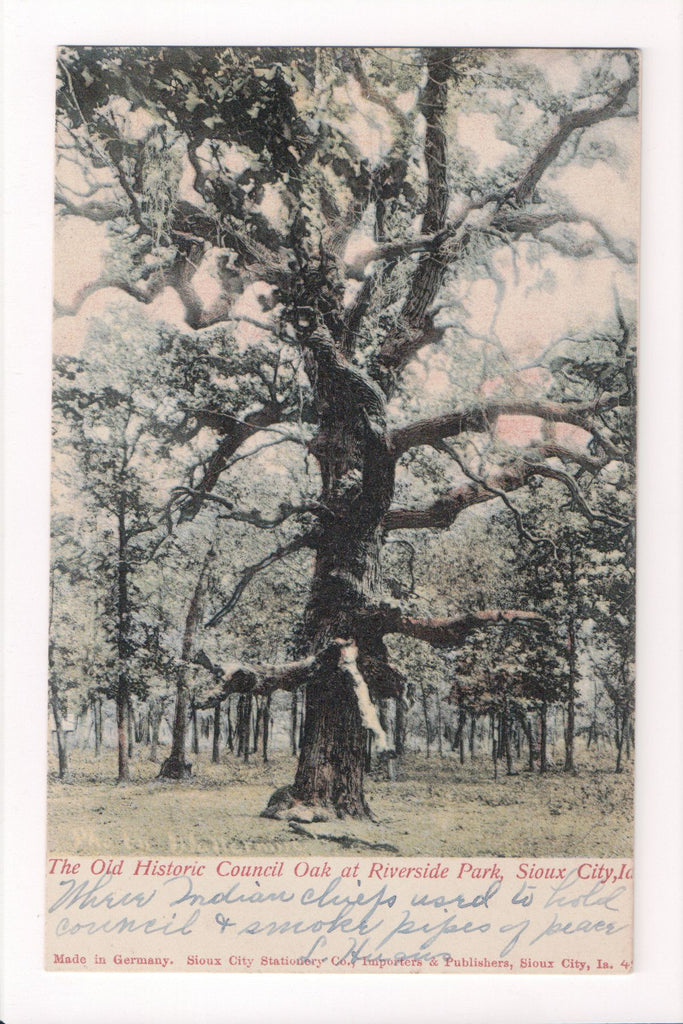 IA, Sioux City - Riverside Park, Council Oak - J04052