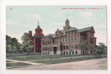 IA, Waterloo - West Side High School postcard - w01255