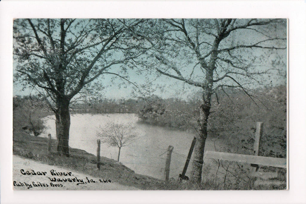 IA, Waverly - Cedar River - Giles Bros Publ - w03344