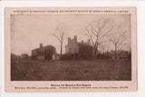 MA, MEDFORD - Royall House, John I Brown card - IL0031