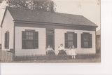 IL, Beardstown - House with people out front, 1909 RPPC - SL2214
