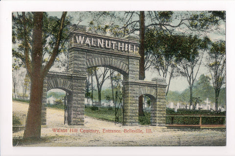 IL, BELLEVILLE - Walnut Hill Cemetery entrance (ONLY Digital Copy Avail) - SL2480