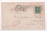 pm FLAG KILLER - IL, Charleston - 1907 cancel - SL2457R