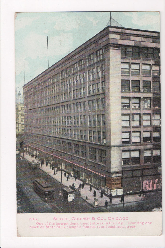 IL, Chicago - Siegel, Cooper and Co (ONLY Digital Copy Avail) - 500798