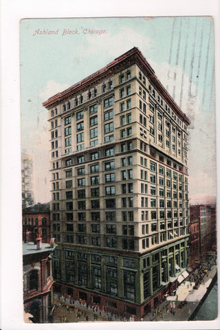 IL, Chicago - Ashland Block postcard - B17280