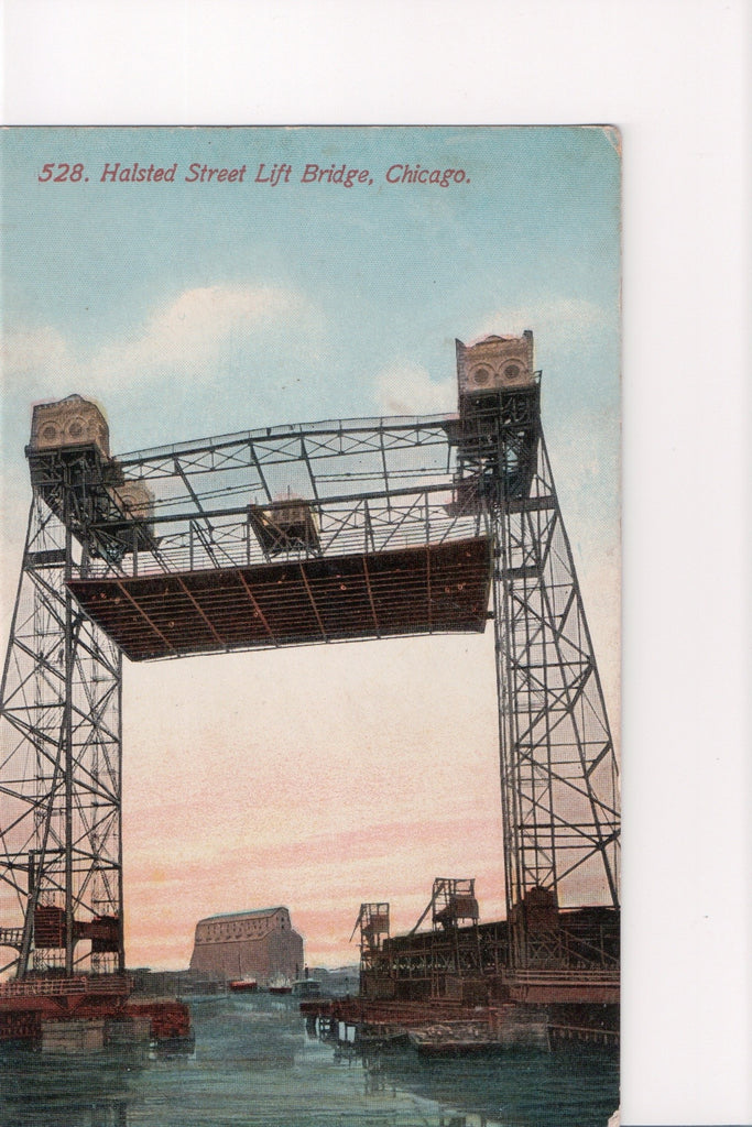 IL, CHICAGO - Halsted Street Lift Bridge (original SOLD) - C08109