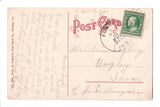 IL, CHICAGO - Garfield Park, stone Bridge, Lagoon postcard - C08710