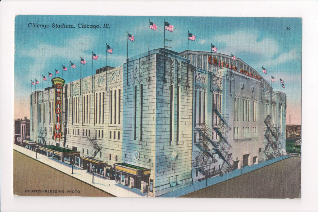 IL, CHICAGO - Chicago Stadium where FDR nominated in 1932 - D07188