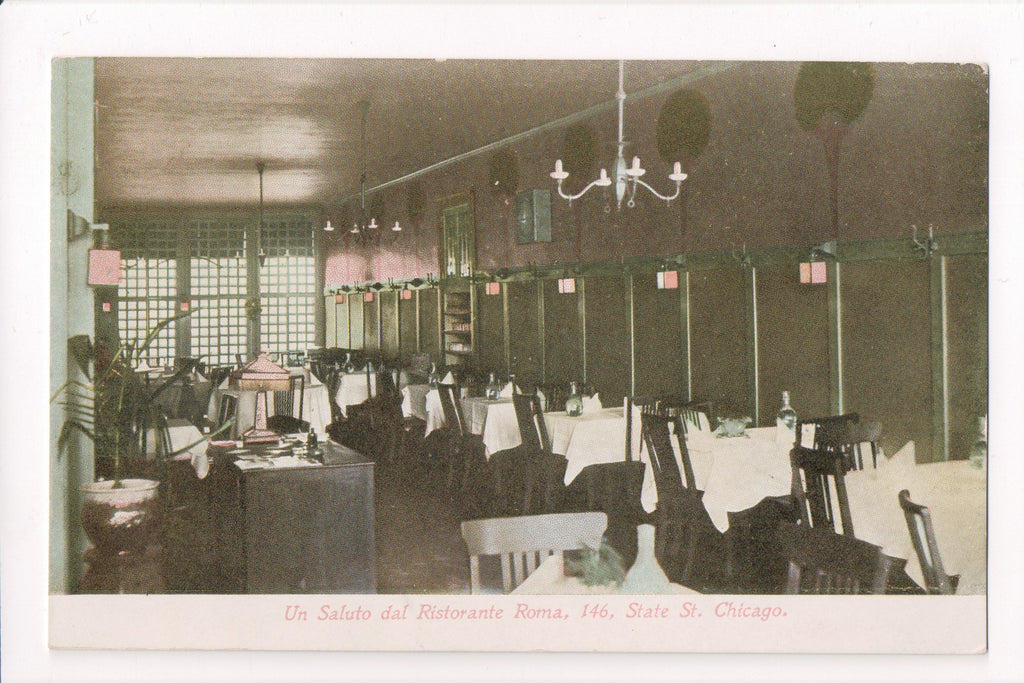 IL, CHICAGO - Roma Restaurant interior, 146 State St - D08265