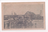 IL, CHICAGO - Sherman Park - The Pool with kids posing - H04088
