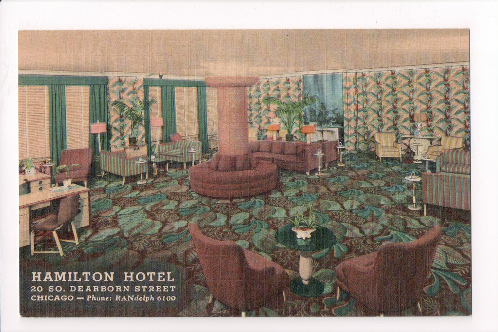 IL, CHICAGO - Hamilton Hotel on Dearborn, Lobby - w00638