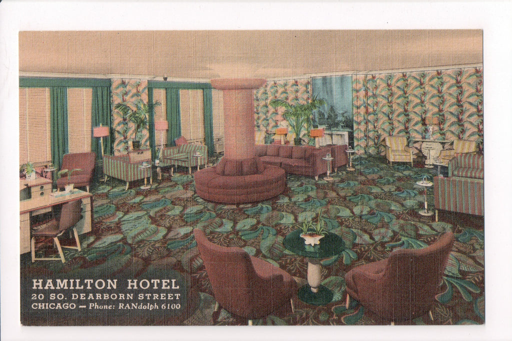 IL, Chicago - Hamilton Hotel on Dearborn, Lobby - w00638