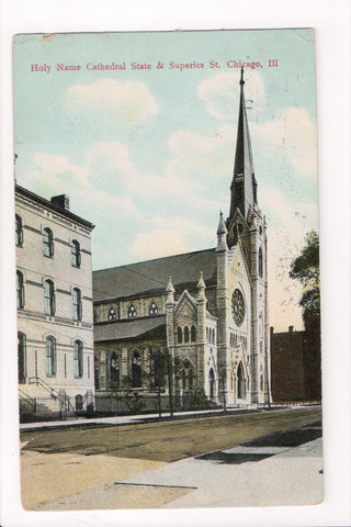 IL, Chicago - Holy Name Cathedral Church - B17268