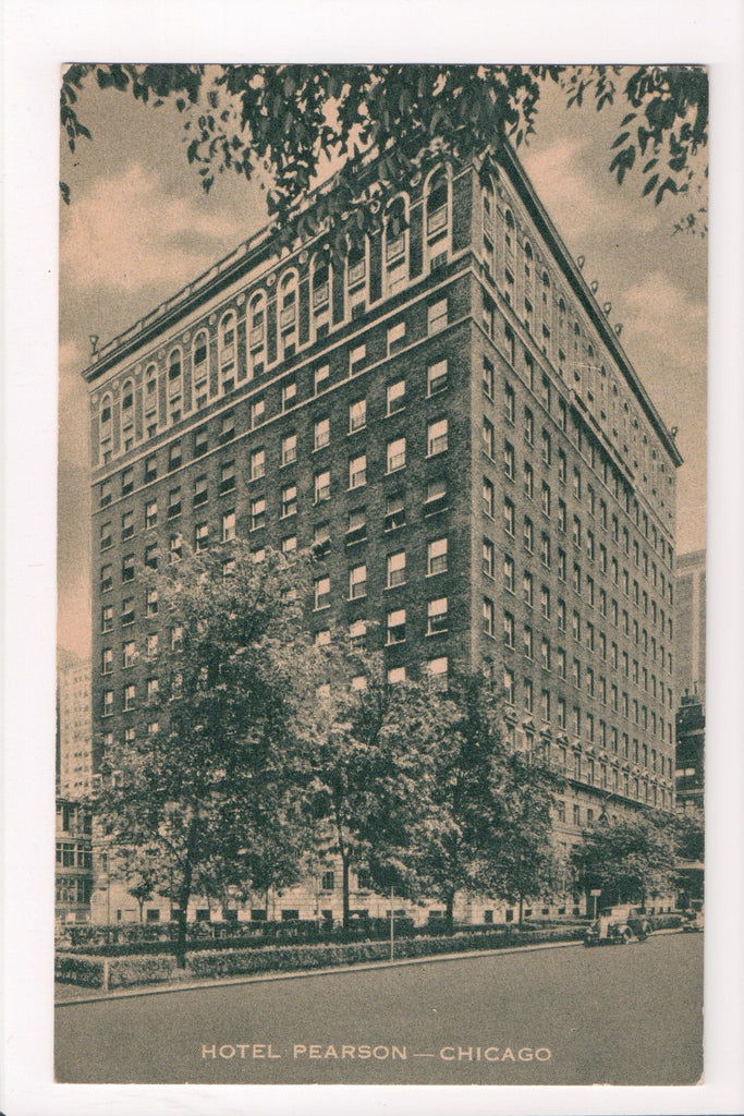 IL, Chicago - Hotel Pearson postcard - B17273