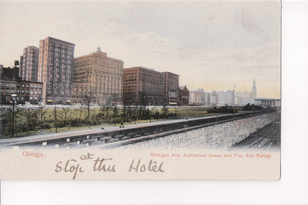 IL, Chicago - Michigan Ave, Auditorium Anex, Fine Arts - I03196