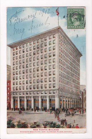 IL, CHICAGO - Republic Building postcard - C08664