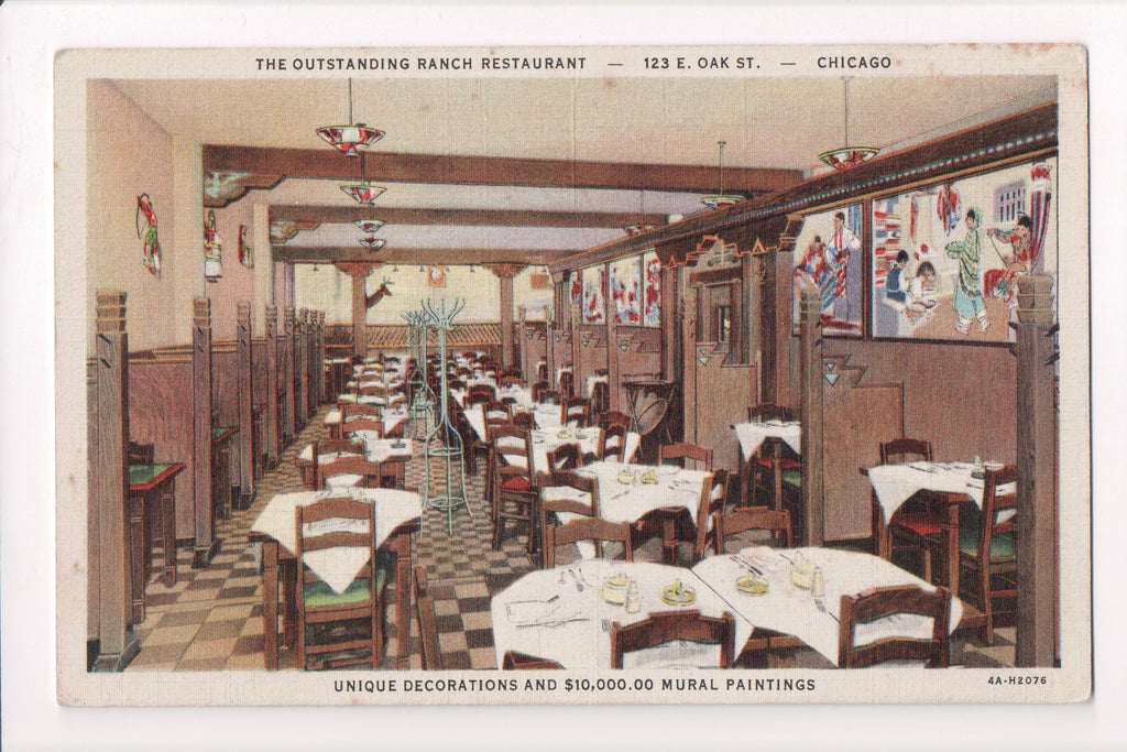 IL, CHICAGO - Ranch Restaurant, 123 E Oak St (original SOLD)  A07120