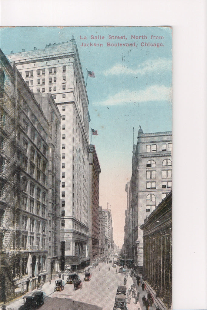 IL, CHICAGO - La Salle Street north (original SOLD) - SH7112