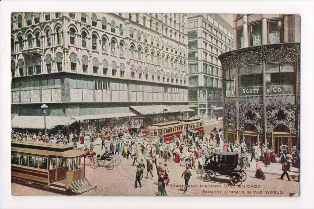IL, CHICAGO - State and Madison Sts, Pirie Scott and Co - A06409