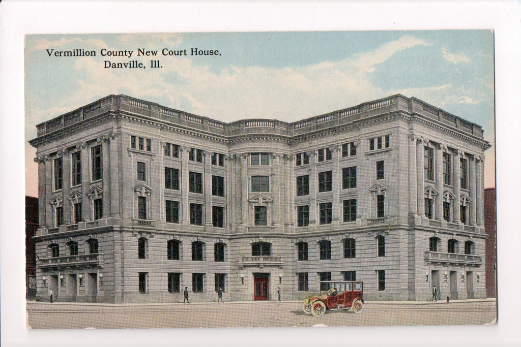 IL, Danville - Vermillion County New Court House - I04038