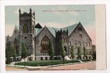 IL, East St Louis - First M E Church postcard - SL2415