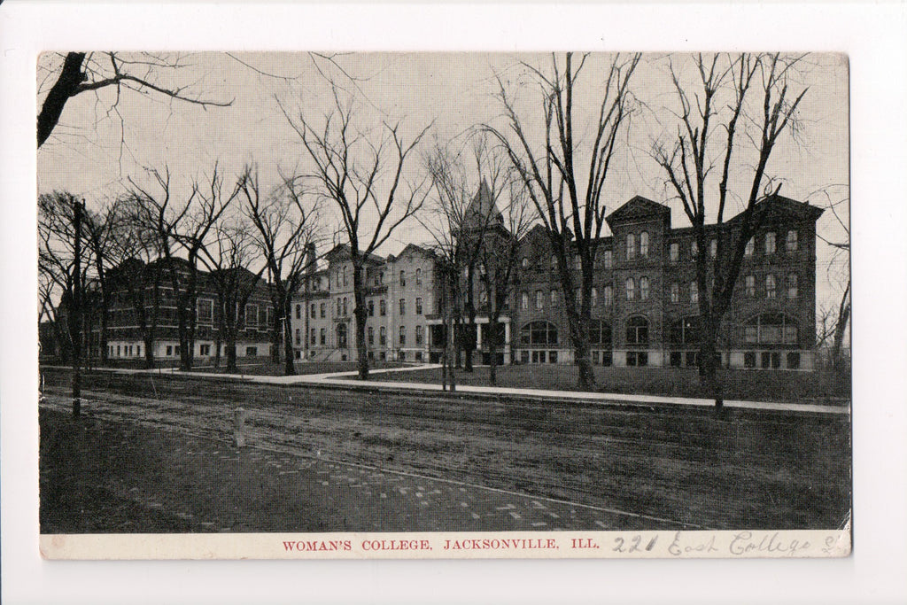 IL, Jacksonville - Womans College postcard - SL2419
