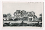 IL, Morris - New Illinois River Bridge (Steel) postcard - CR0095