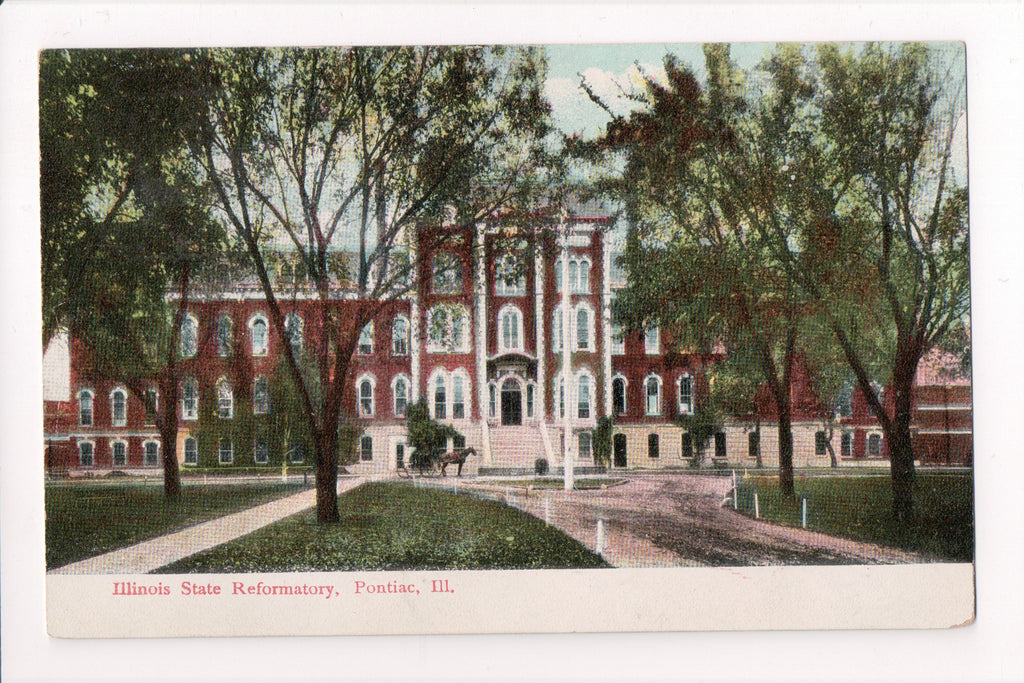 IL, Pontiac - State Reformatory - Bolander postcard - SL2314