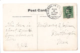 IL, ROCHELLE - Washington St postcard - D06176