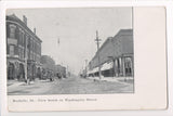 IL, ROCHELLE - Washington St postcard - D06176