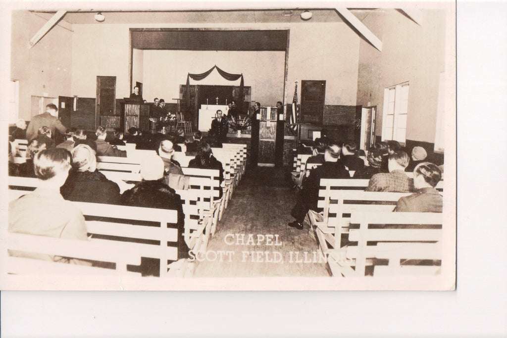 IL, SCOTT FIELD - Chapel - Grogan Photo Co - MB0741